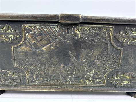 Iron Art Battle Of Estonia Denmark Copenhagen Treasure Chest 